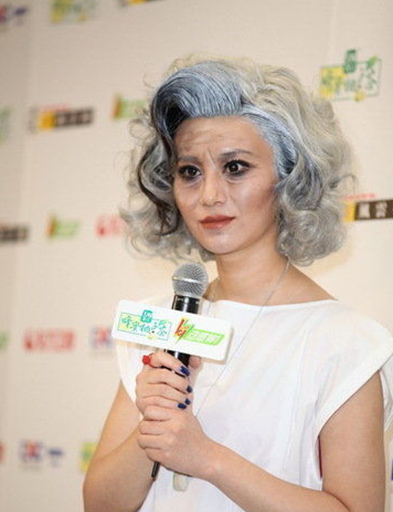 早期出席活动的尚雯婕,发型很"雷人"!只靠发型就能镇场子!