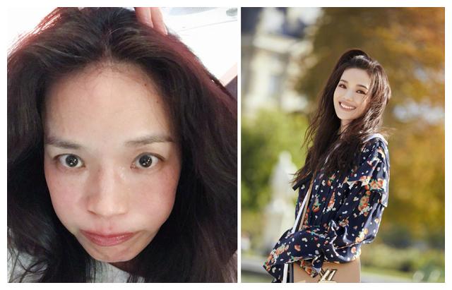 盘点女明星素颜照,杨颖皮肤黑,舒淇显老态,刘涛皮肤状态最好