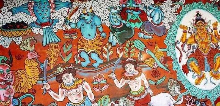 东巴画,纳西族手绘的精神世界