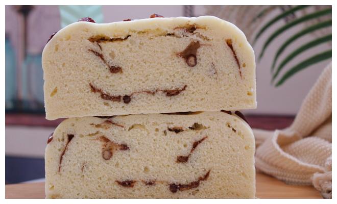 牛奶红豆蛋糕,在家就能做,做法超简单