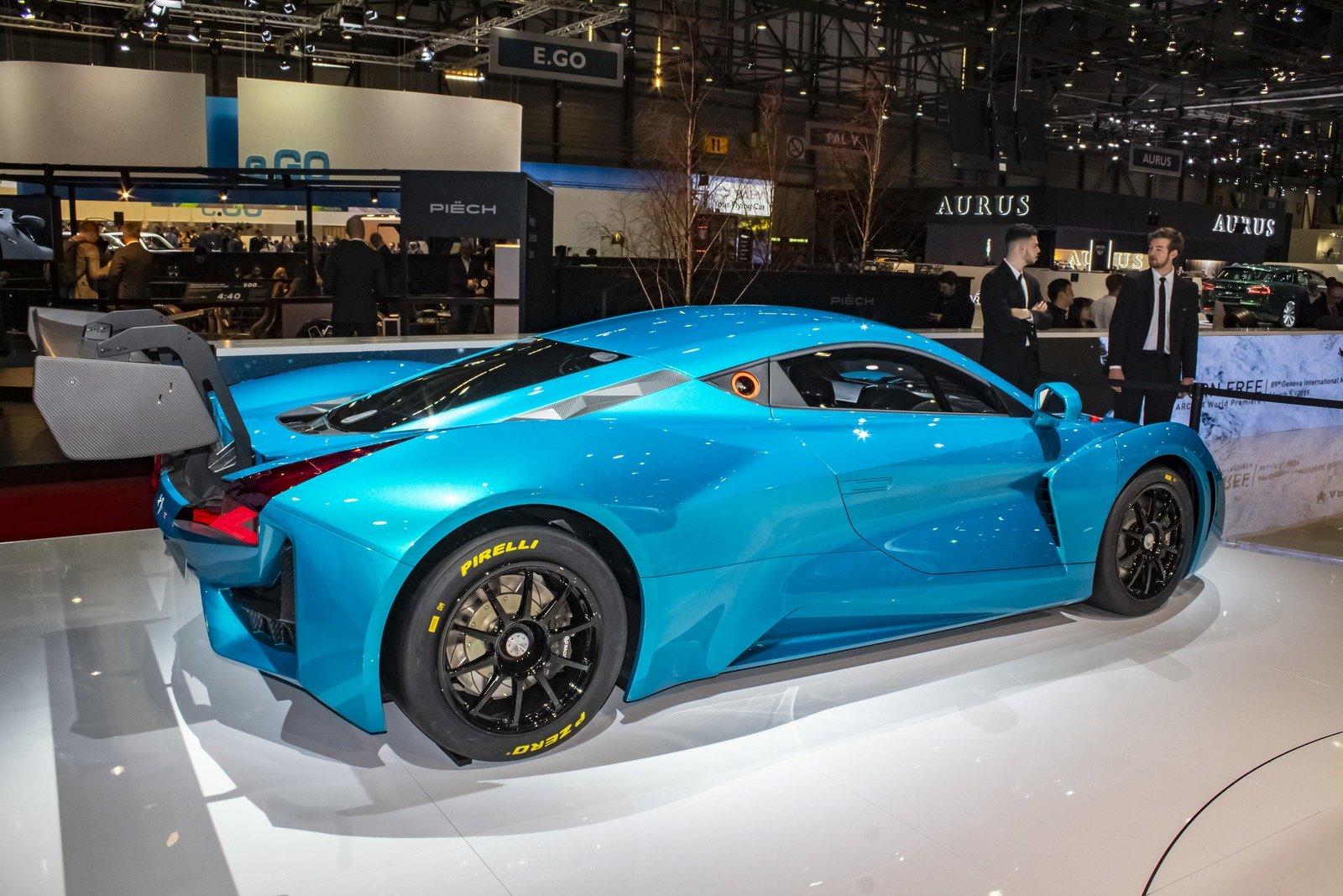 arcfox-gt北汽全新电动超跑1600马力 gt3级别