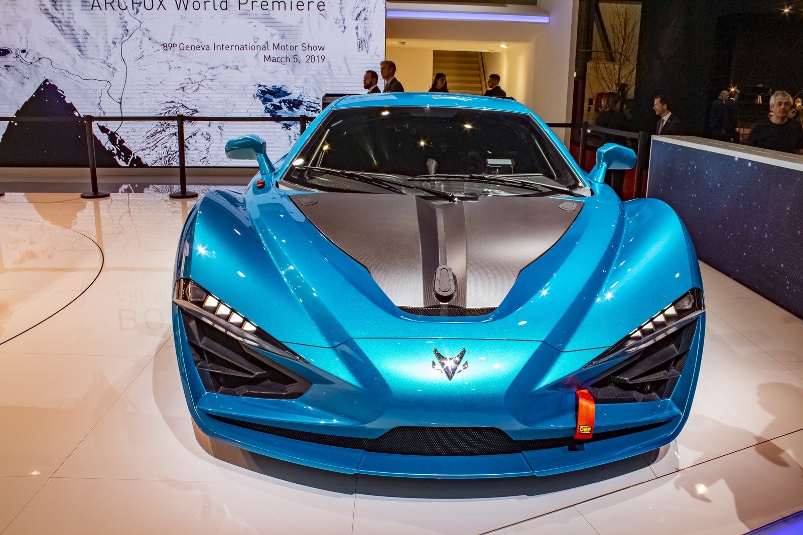 arcfox-gt北汽全新电动超跑1600马力 gt3级别