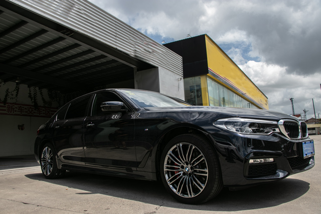 新款宝马5系轮毂改电镀黑色 改变不止是改变