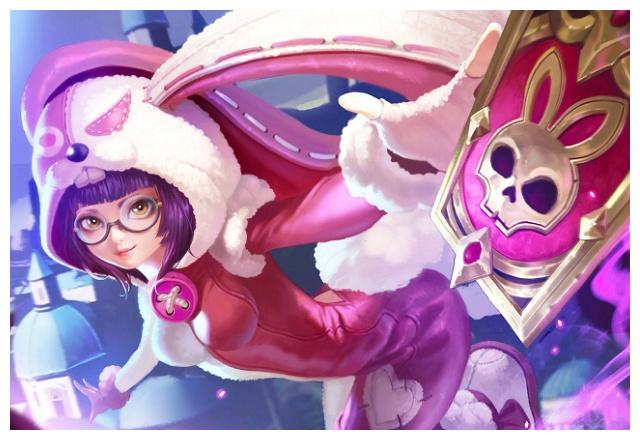 外表萌萌哒的安琪拉其实内心无比黑暗做辅助也是一流的