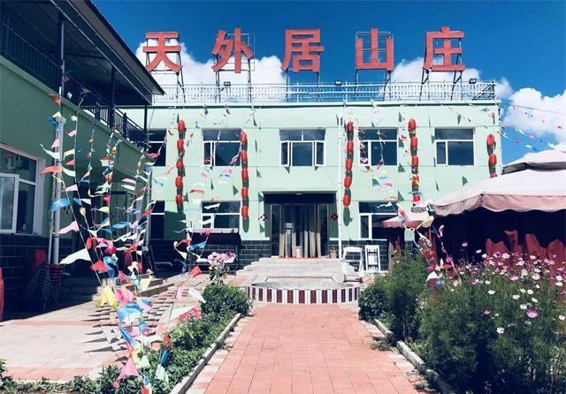 冬天的张北草图天路什么样张北县天外居山庄带你玩转张北