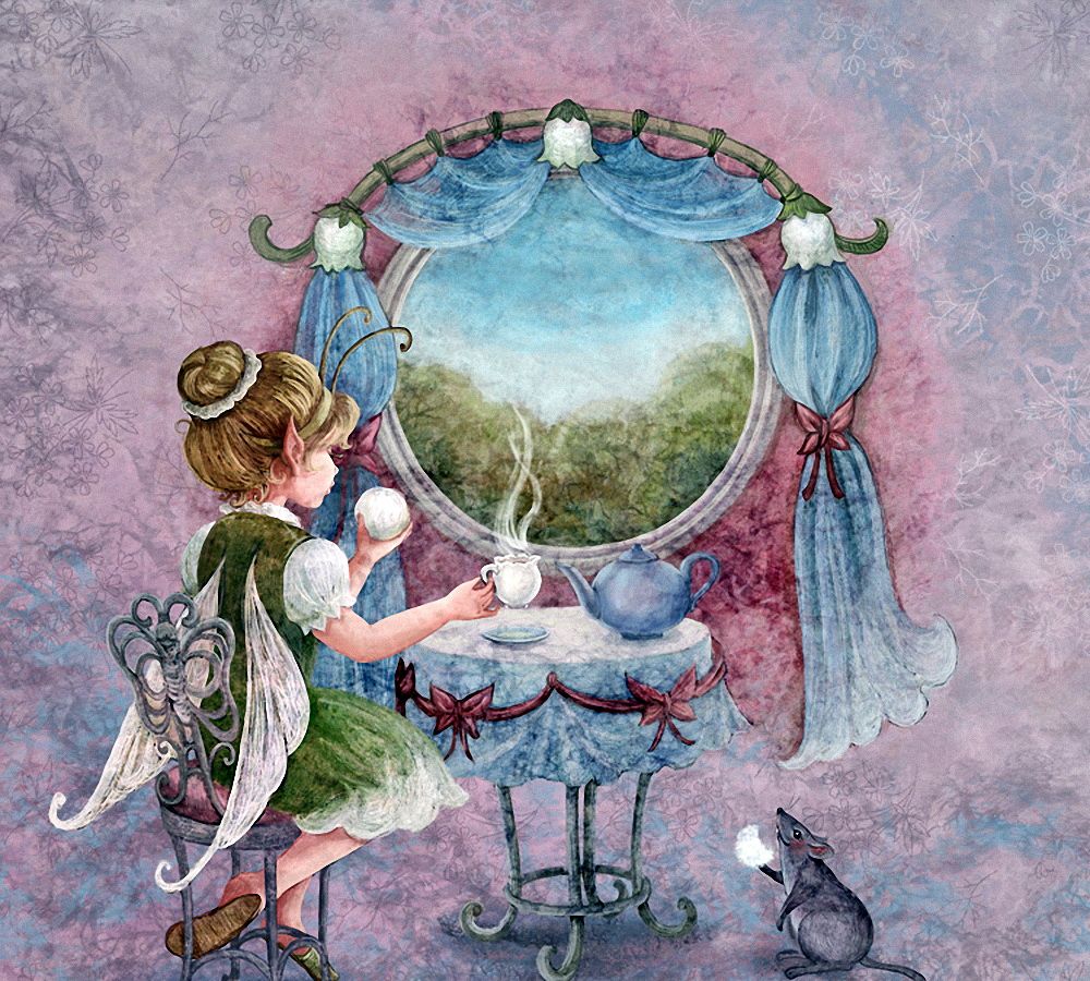 插画:插画家galina egorenkova作品-梦幻唯美的童话世界