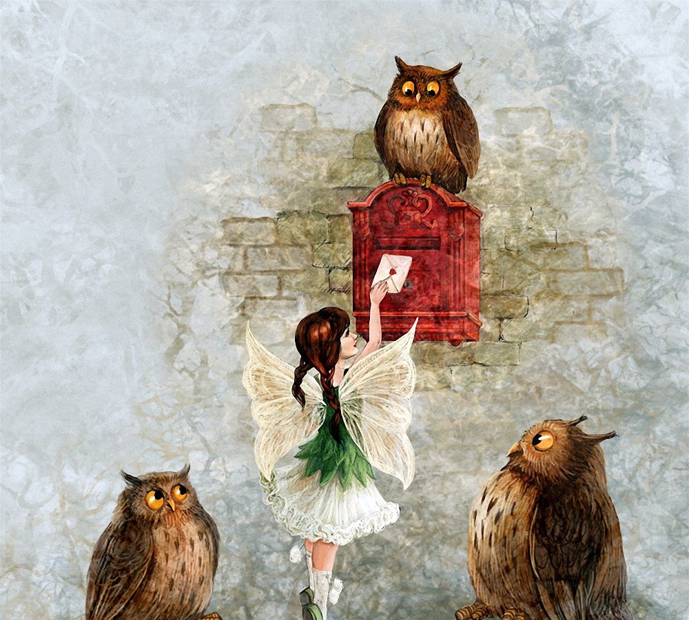 插画:插画家galina egorenkova作品-梦幻唯美的童话世界