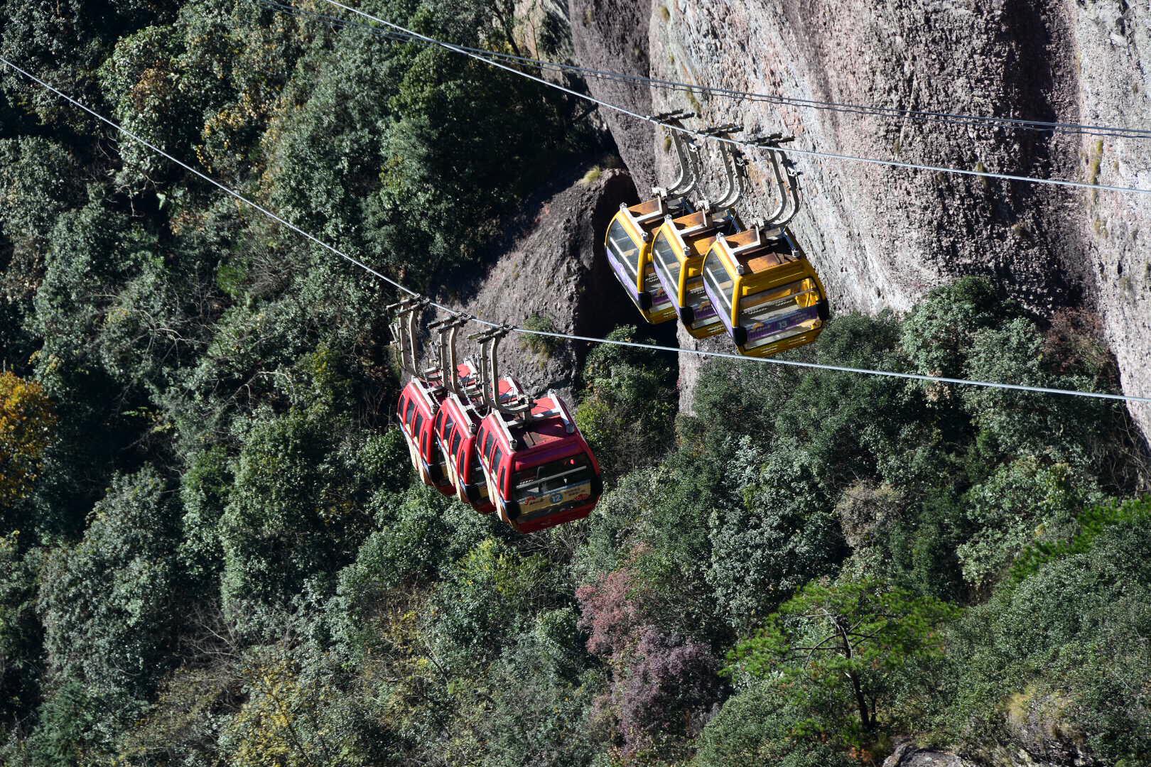 仙居神仙居南北索道原创15图
