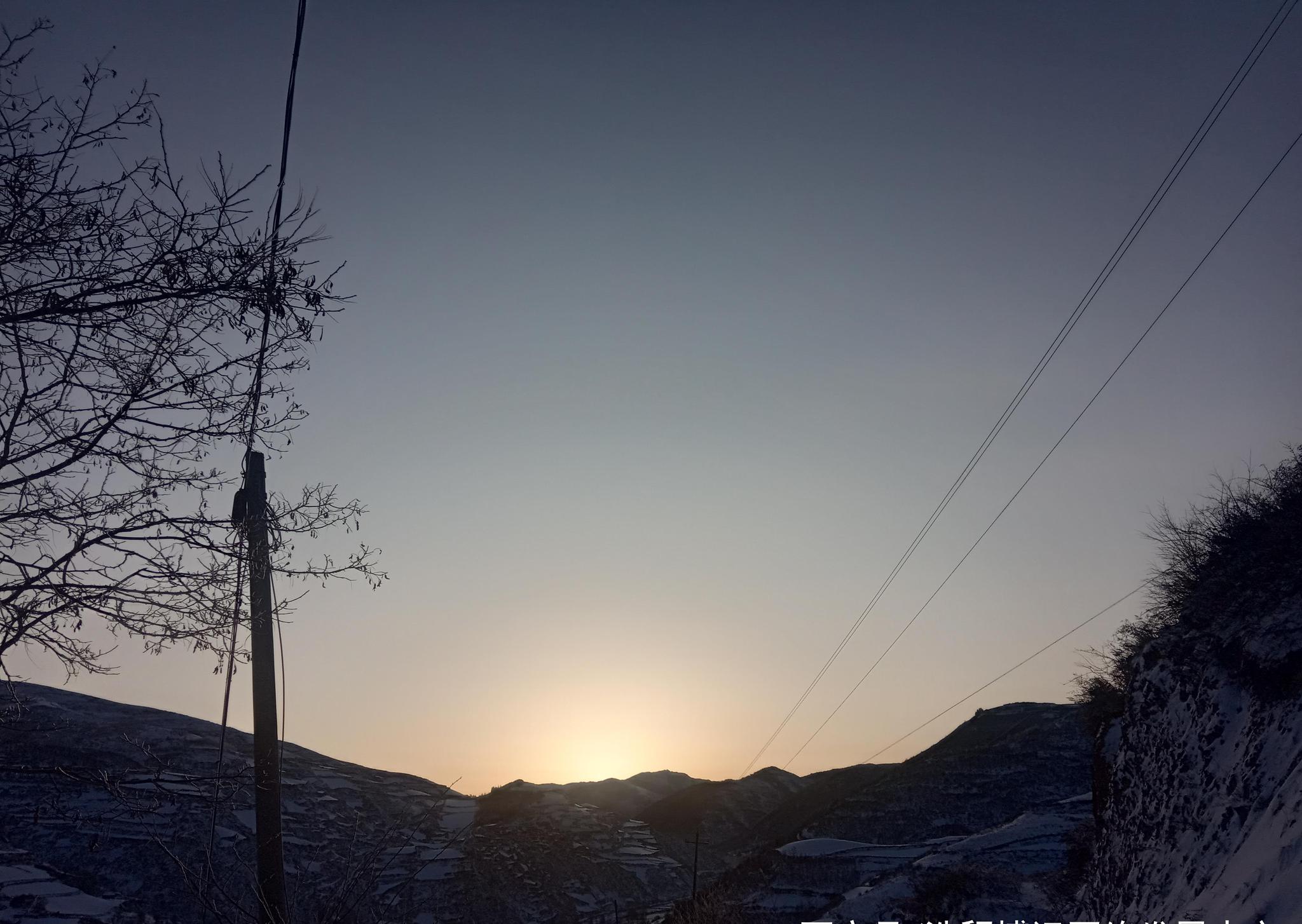 雪海徜徉,大美我的家鄉武山