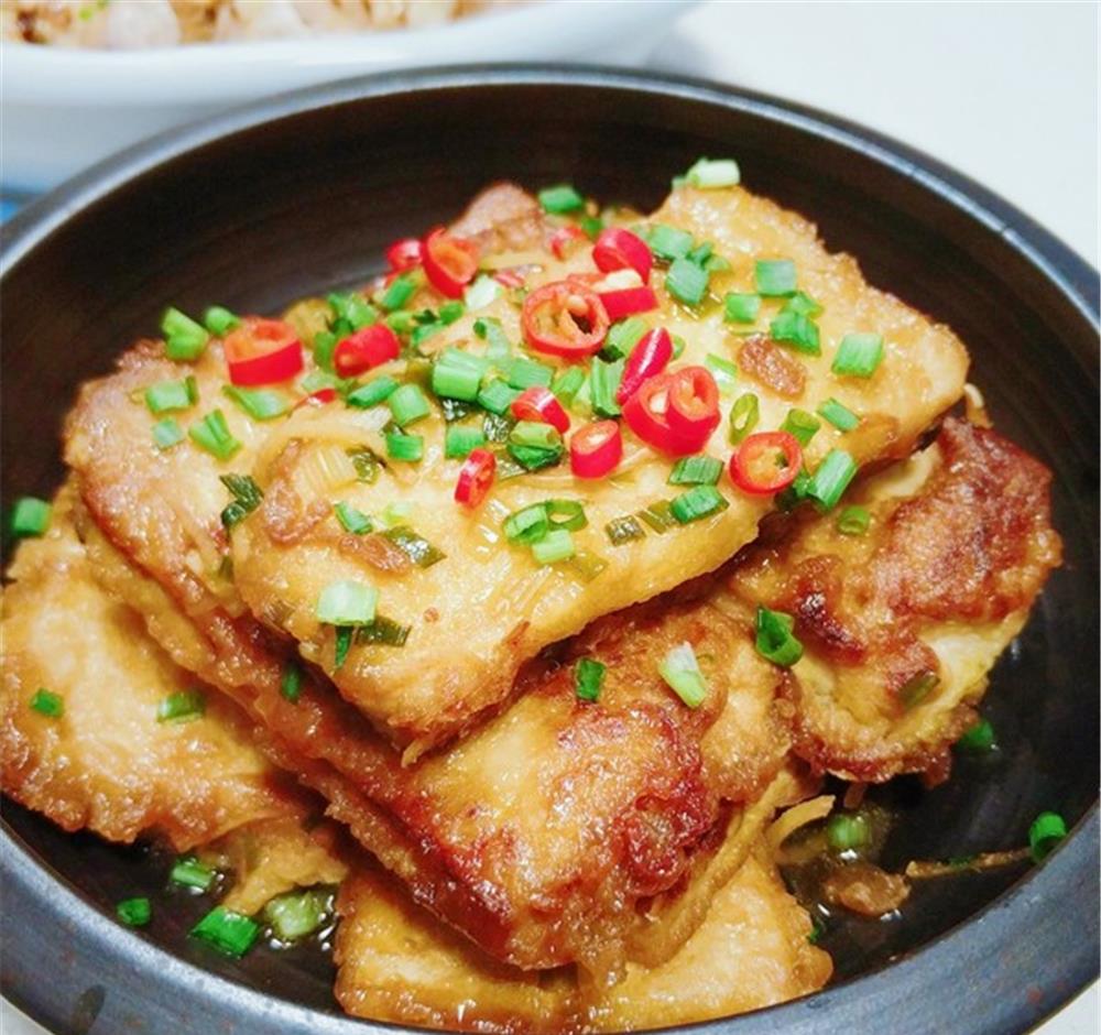 教你做锅塌豆腐,鲜嫩可口,美味又下饭