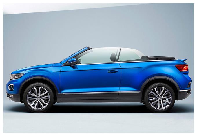 大众探歌敞篷版开始生产,软质顶篷+4座布局,2