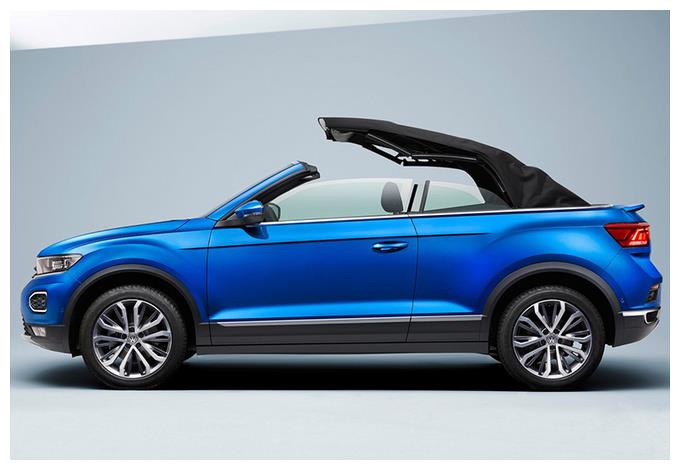 大众探歌敞篷版开始生产,软质顶篷+4座布局,2