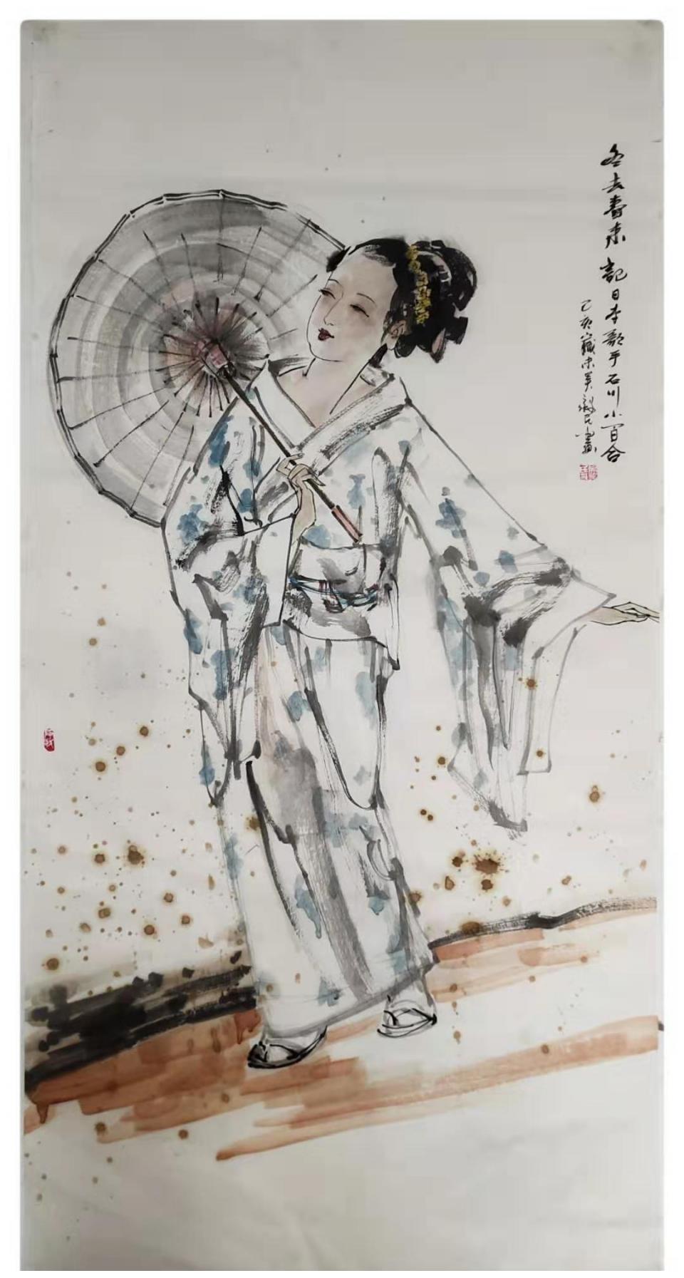 华夏品牌名家榜上榜名家吴毅民国画作品欣赏