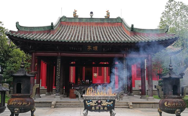 广州最"奇特"的寺庙，供奉一"黑人"神像，引无数游客前来游玩|寺庙|南海神庙|神像_新浪网