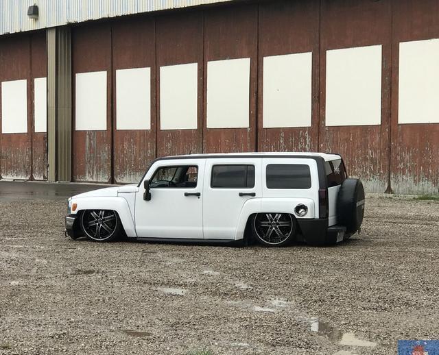 这是一辆"让人无法接受""低趴姿态"的悍马hummerh3