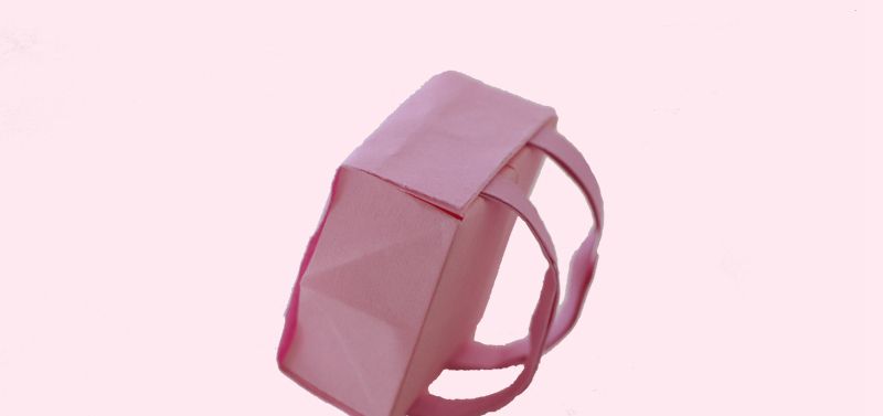 迷你小书包折纸教程