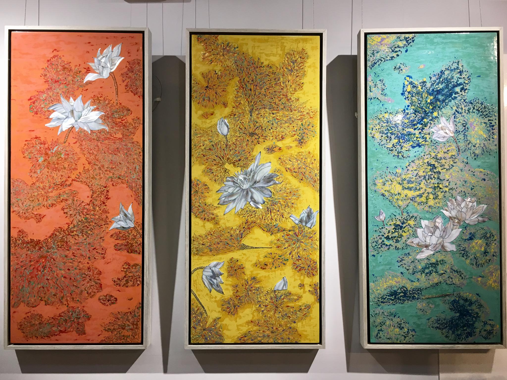 漆画太美湖北工业大学艺术设计学院本科毕业作品部分