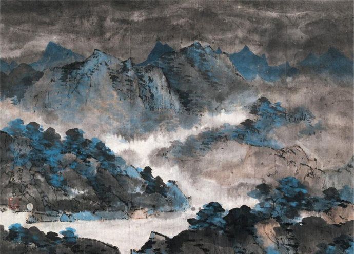 旅美著名收藏家,鉴赏家,王季迁山水画作品欣赏