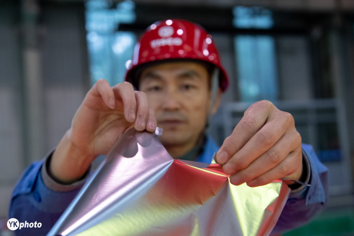 山西省太原市太钢不锈钢精密带钢有限公司,走访了"手撕钢"的制造工艺