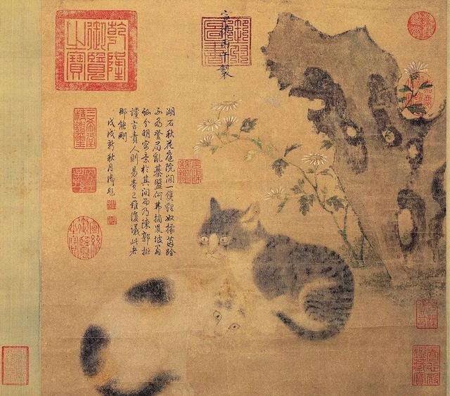 正文               到了晚年乡居时,陆游撸猫劲头更甚,咏猫诗层出不