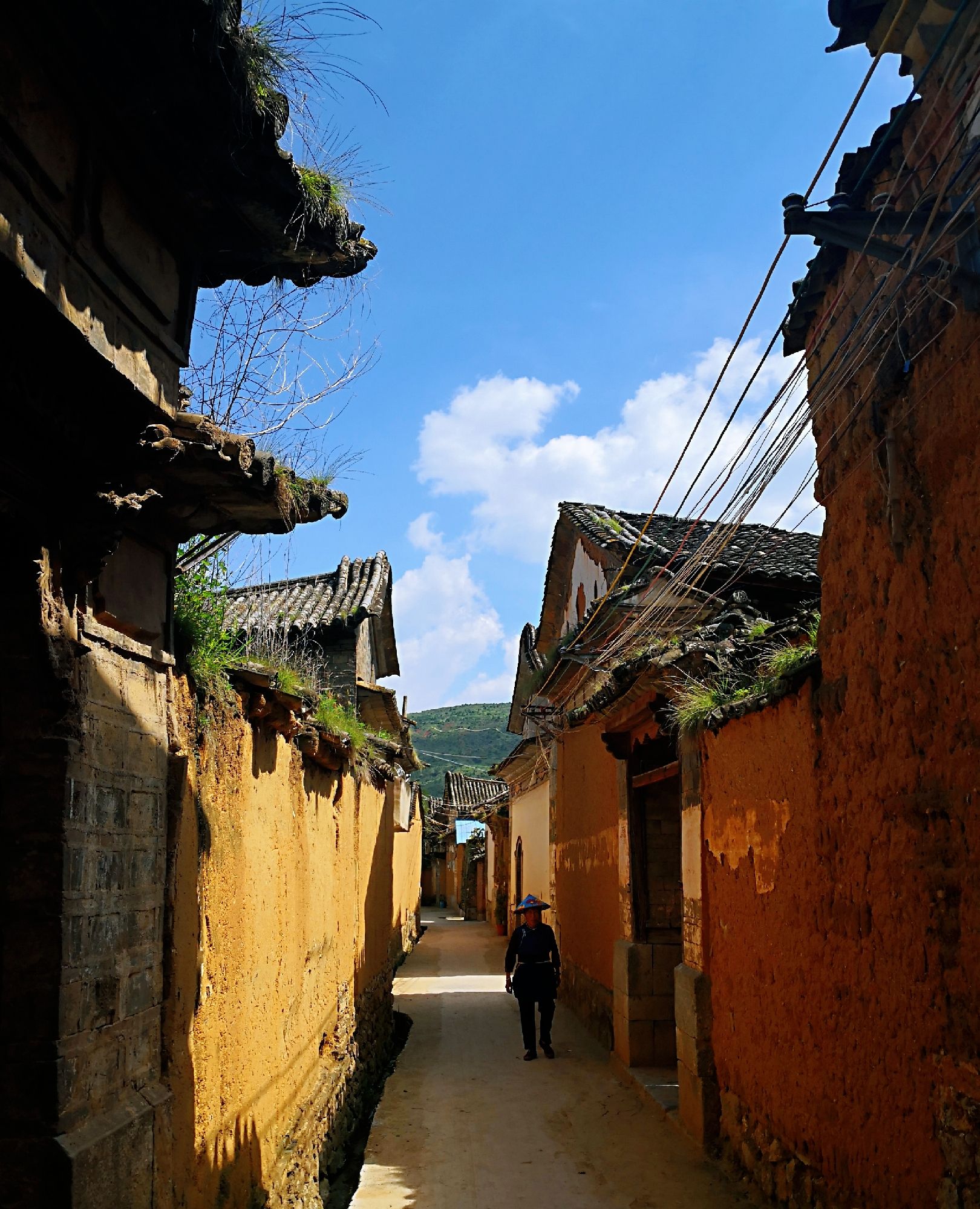 大理挖色镇大城古村,最原始的白族民居_高清图集_新浪网