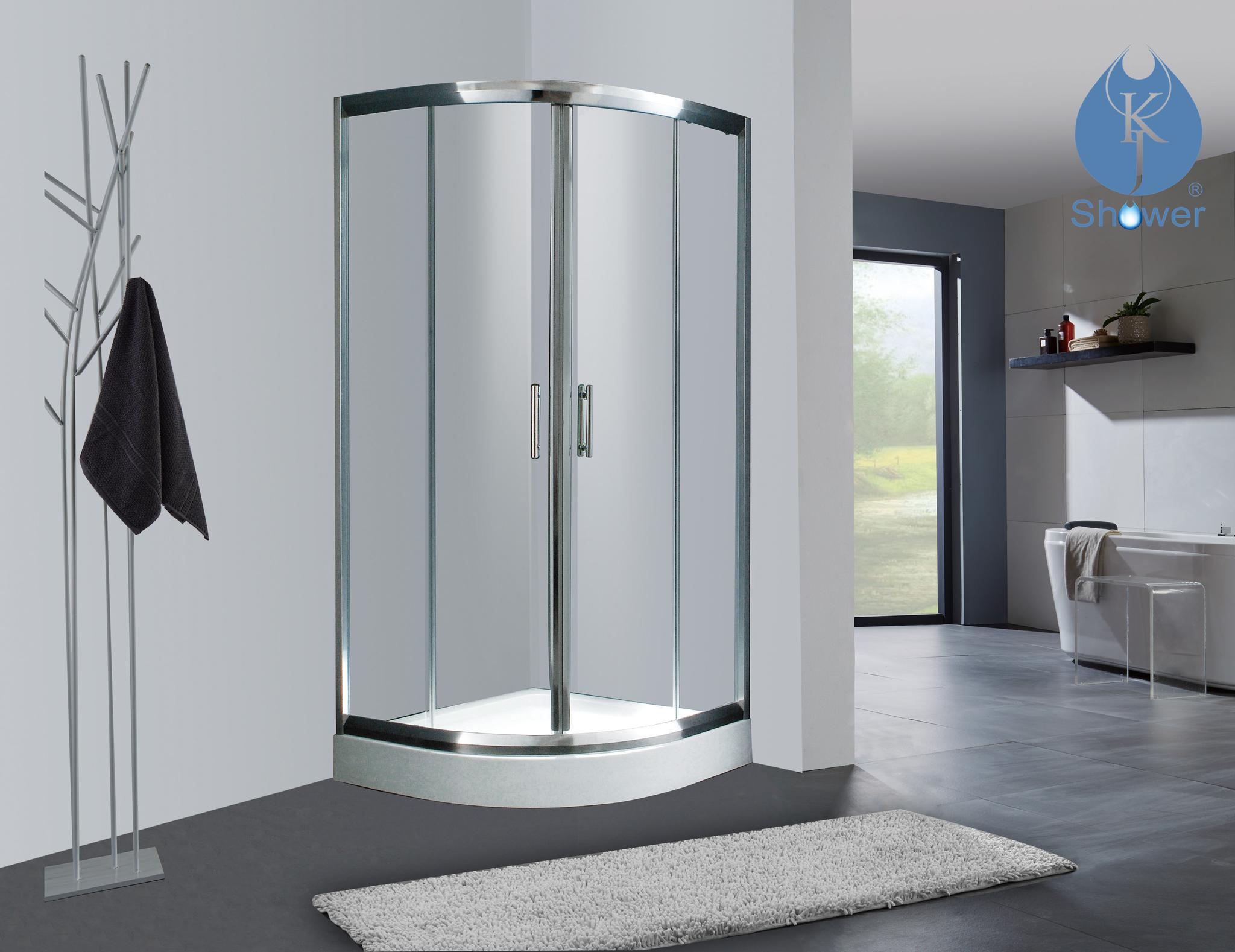 淋浴房玻璃厚度选择 一字淋浴房宽度尺寸