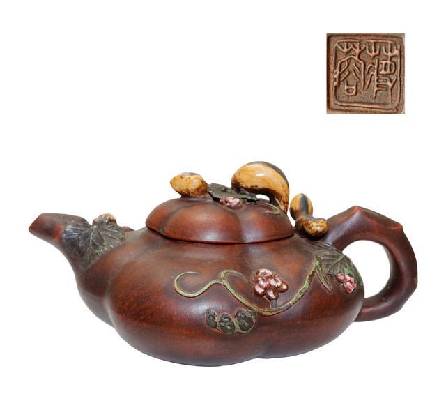 她也是中国紫砂第一位女工艺美术大师|拍卖|蒋蓉|紫砂壶_新浪新闻