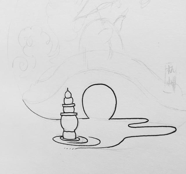 小白游历记之简笔画线描城市篇——杭州|西湖|杭州|桂花_新浪新闻