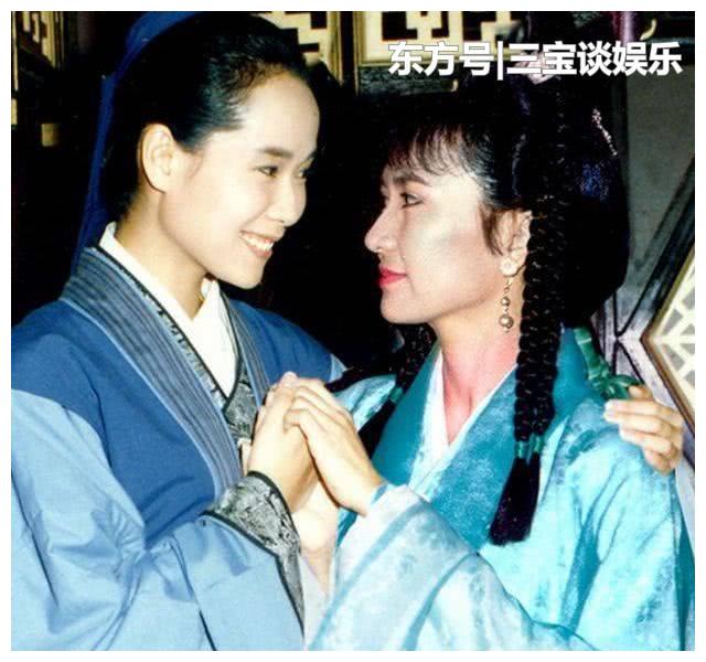 新白娘子传奇罕见剧照赵雅芝盛世美颜许仙和小青合照亮了