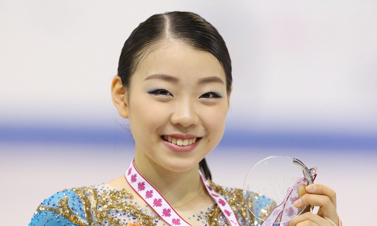 纪平梨花参加isu花样滑冰大奖赛女子自由滑比赛_高清图集_新浪网