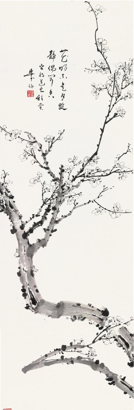 写梅圣手陶寿伯:所画梅花雅逸高古,似不食人间烟火者