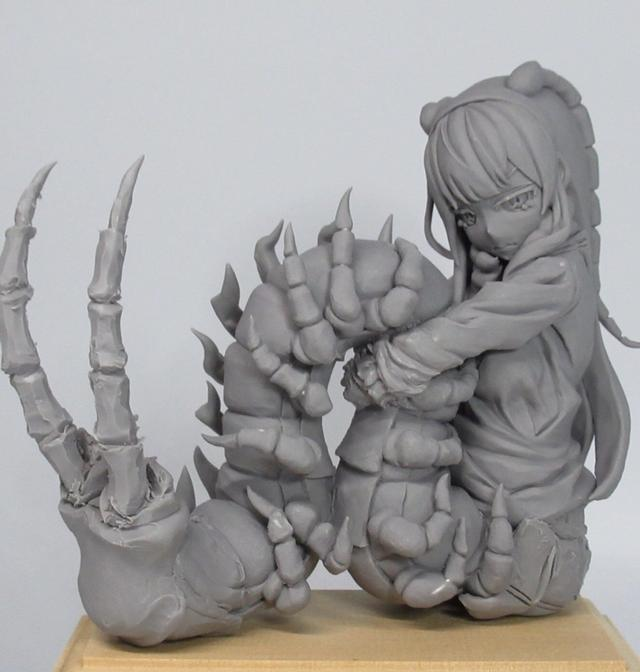 大佬将"蜈蚣娘"做成了手办,原作者表示"给我也整一个"