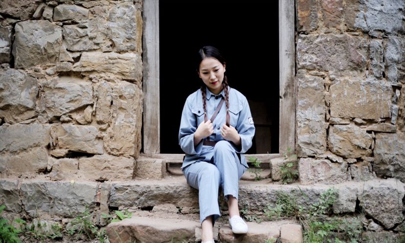 伏羲山大峡谷"八路军女战士"的温柔时光
