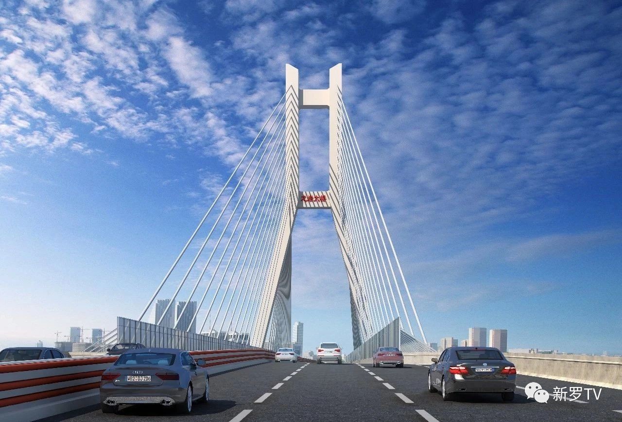 龙岩大桥效果图期待龙岩大桥通车!致敬辛苦建设的作业人员!