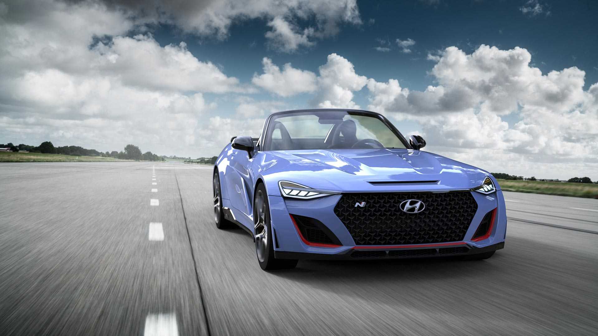 入门级敞篷小跑mx-5或遇对手!现代n roadster渲染图曝光