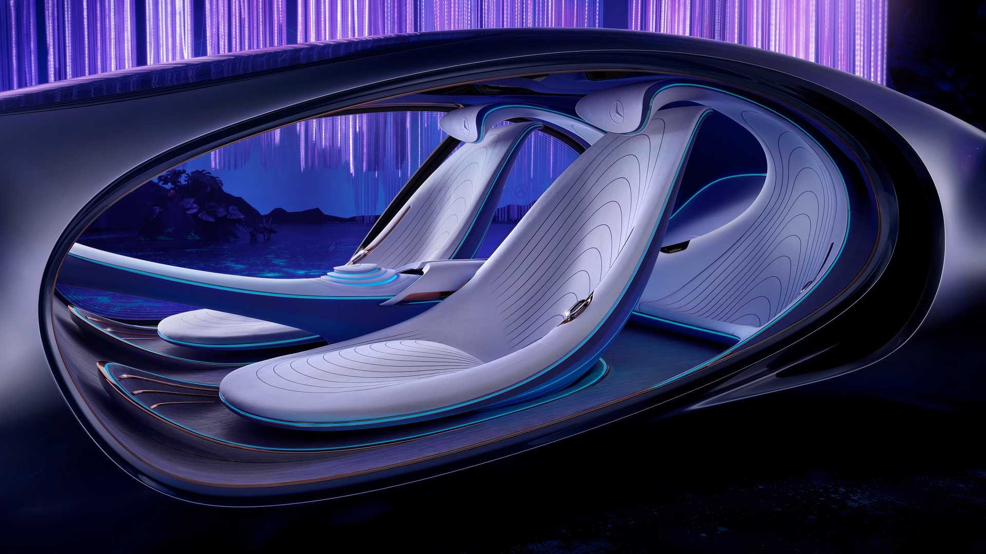奔驰X阿凡达，Mercedes-Benz VISION AVTR概念车来啦