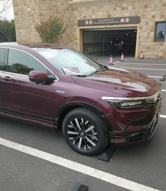 "罗曼紫"车色更具质感,广汽本田皓影实车现身