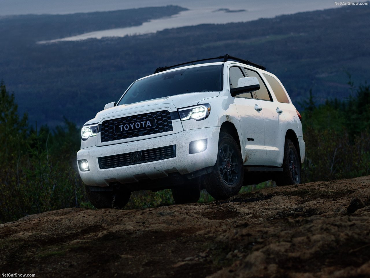 丰田全尺寸suv推出最强改装版!丰田红杉trd pro亮相!