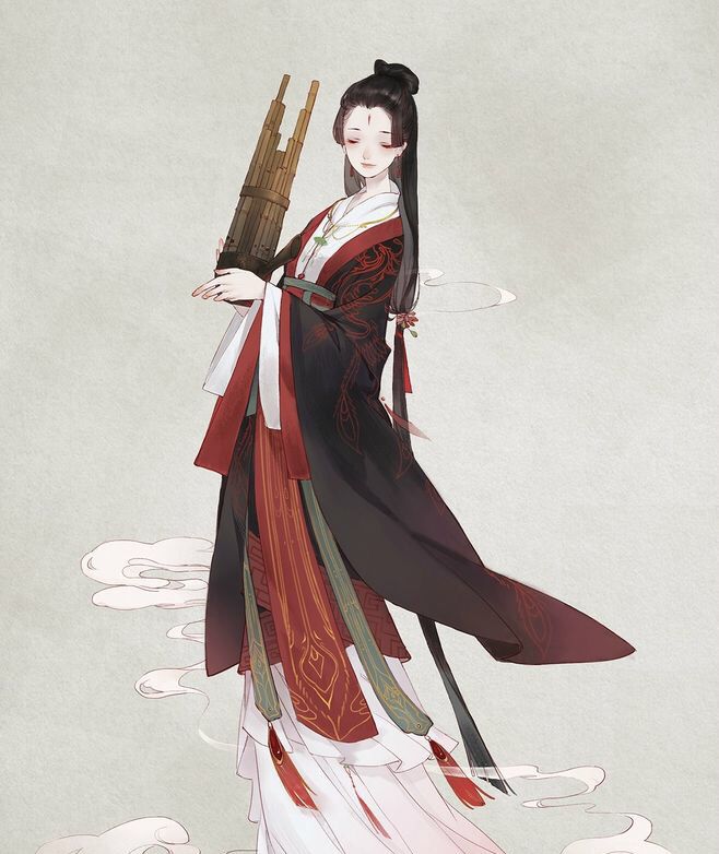 古风手绘绝色妖娆人间仙子壁纸,卧碧玉美人塌,勾唇嫣然一刹!