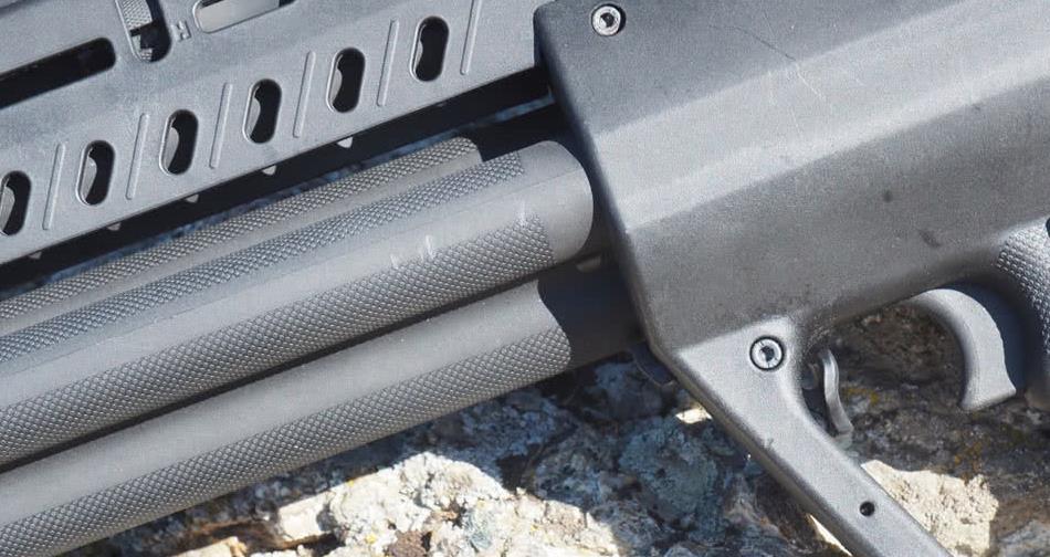 评测塔沃尔ts12b半自动霰弹枪无托结构旋转管形弹仓