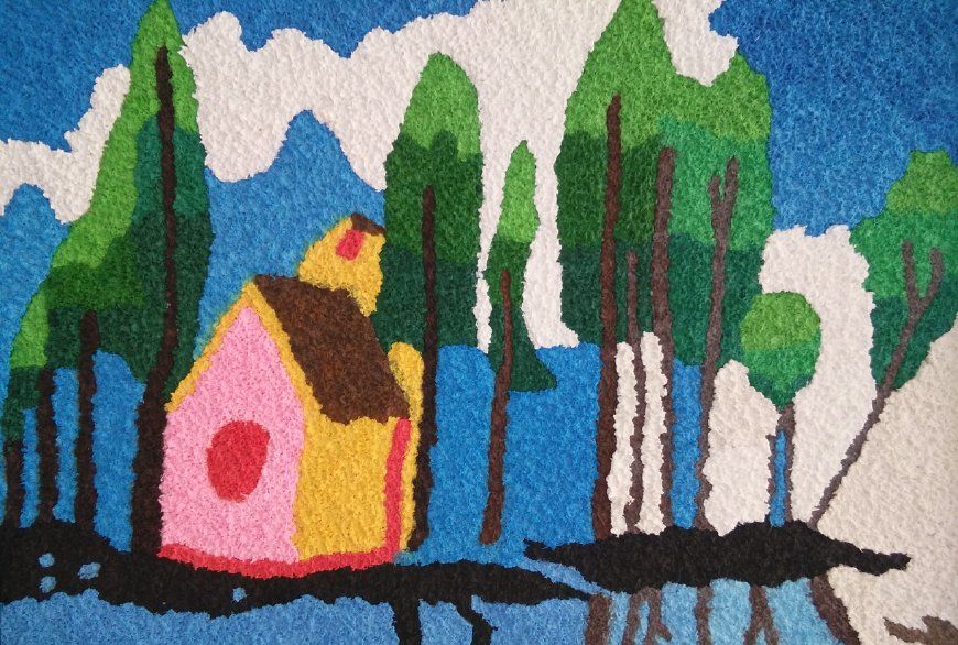 儿童纸浆画作品鉴赏_高清图集_新浪网