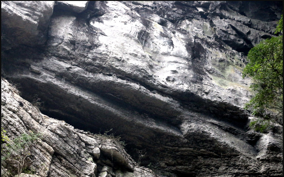 重庆一天生巨岩酷似大猩猩 网友神侃"金刚再现"