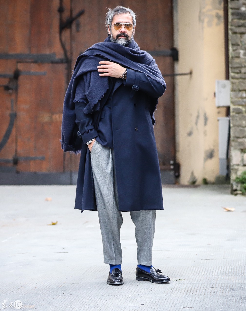 近日,意大利潮流大叔街拍,时尚穿搭,颜值爆表,绅士感十足.