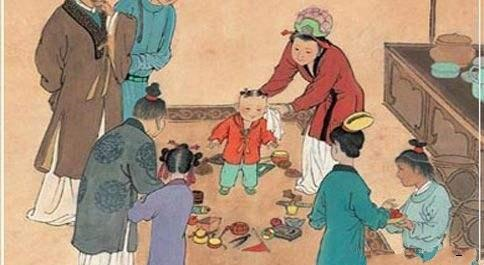 古代给满月孩子穿衣服的,为什么必须是姥姥