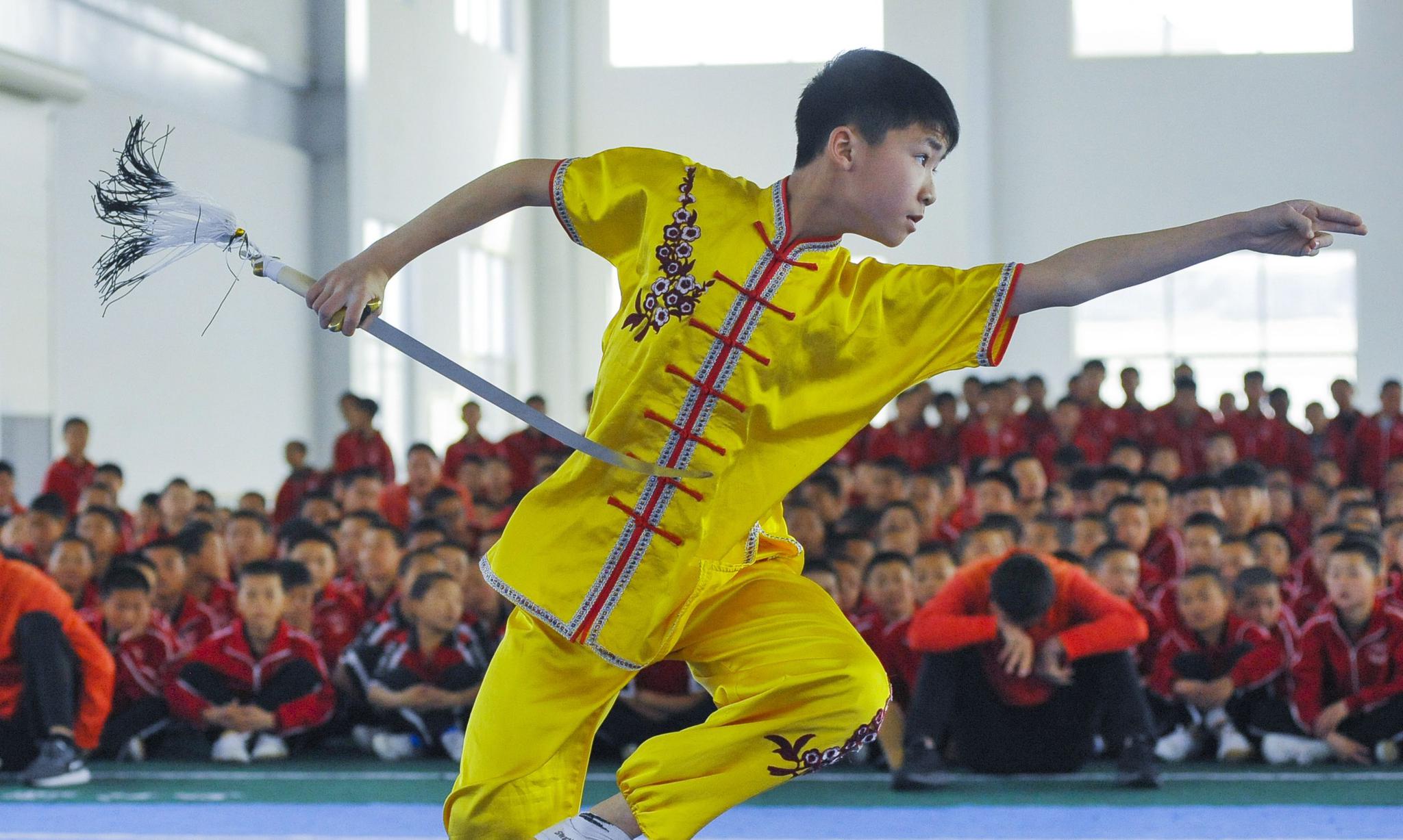 帅气的练功照片,这些功夫小子相当厉害!|功夫小子|武术|班级_新浪新闻