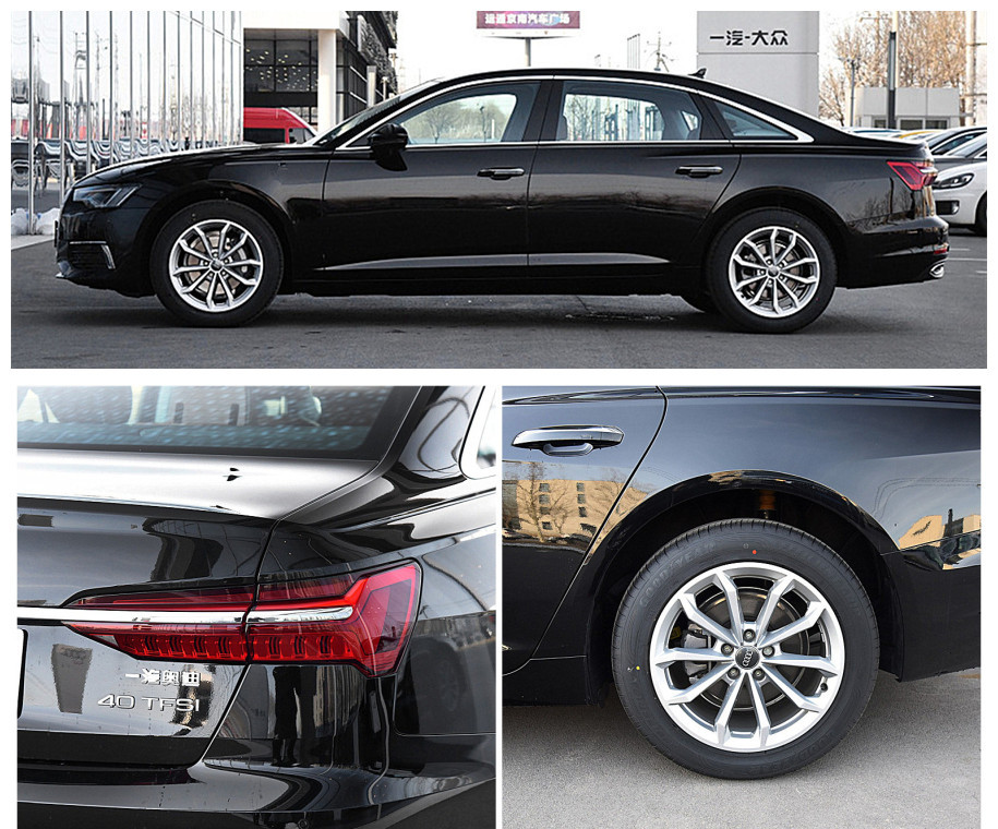 新款奥迪a6最低配,车长超5米,重1.8吨,空间比宝马5系更大?