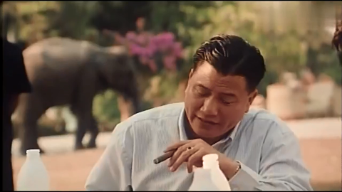 古惑仔:大家商议谁接掌屯门,浩南不同意山鸡去接,山鸡表情凝固