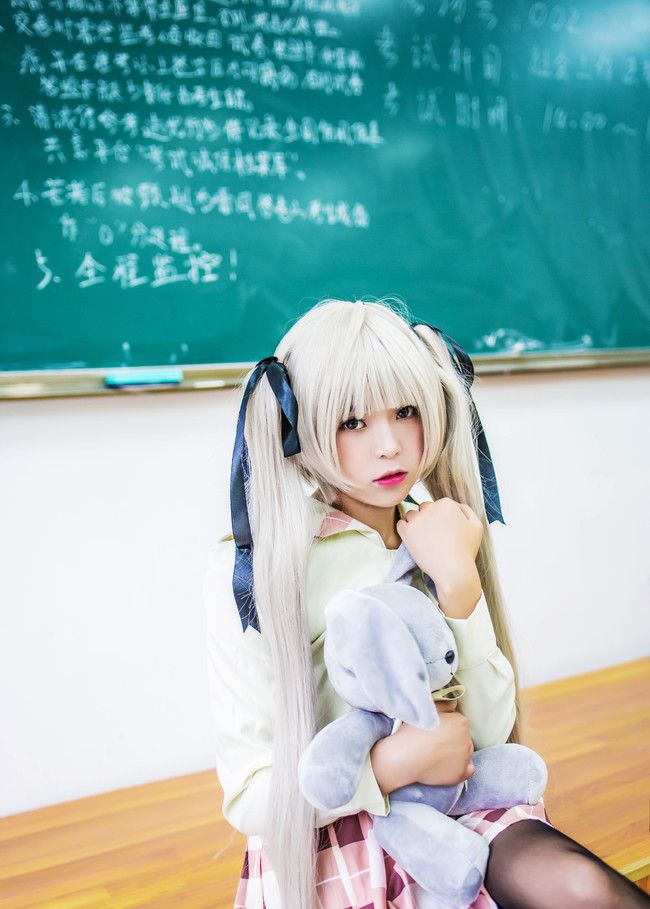 缘之空穹妹cos,网友:真的是腿控福利!