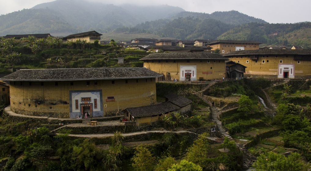 世界文化遗产福建省客家土楼群中国传统民居的瑰宝