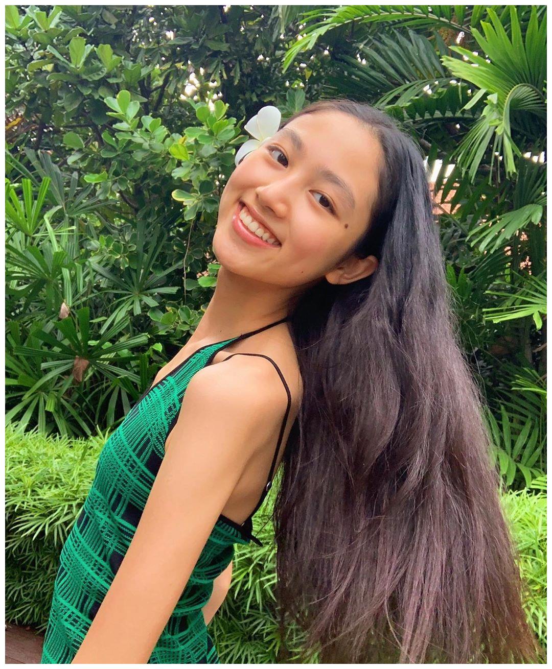 任达华女儿14岁生日琦琦晒照为其庆生任晴佳超模身材颜值a爆